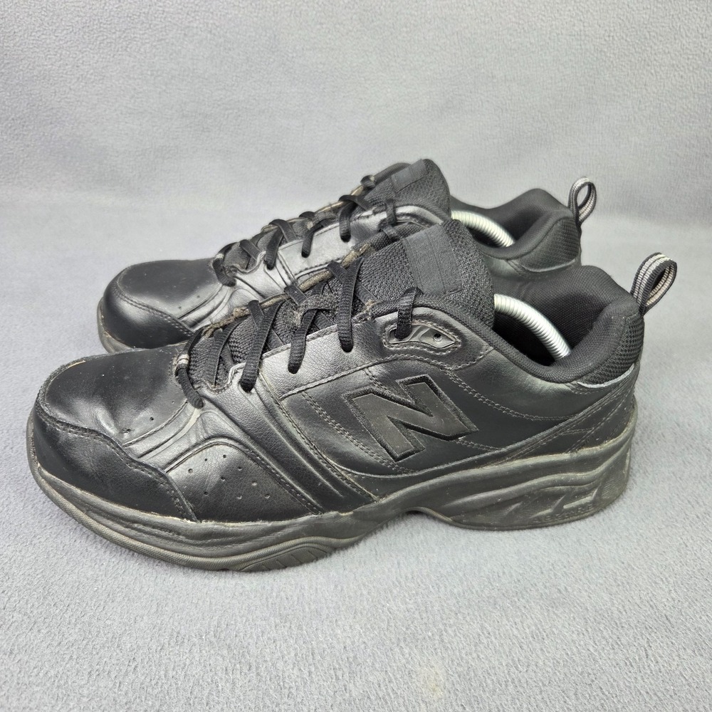 New Balance 623v2 Mens 11 4E Extra Wide Black Leather Training Shoes MX623AB2